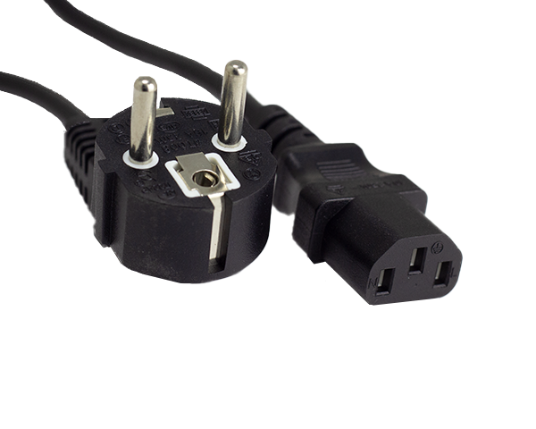 3pin IEC C13 Mains Cable